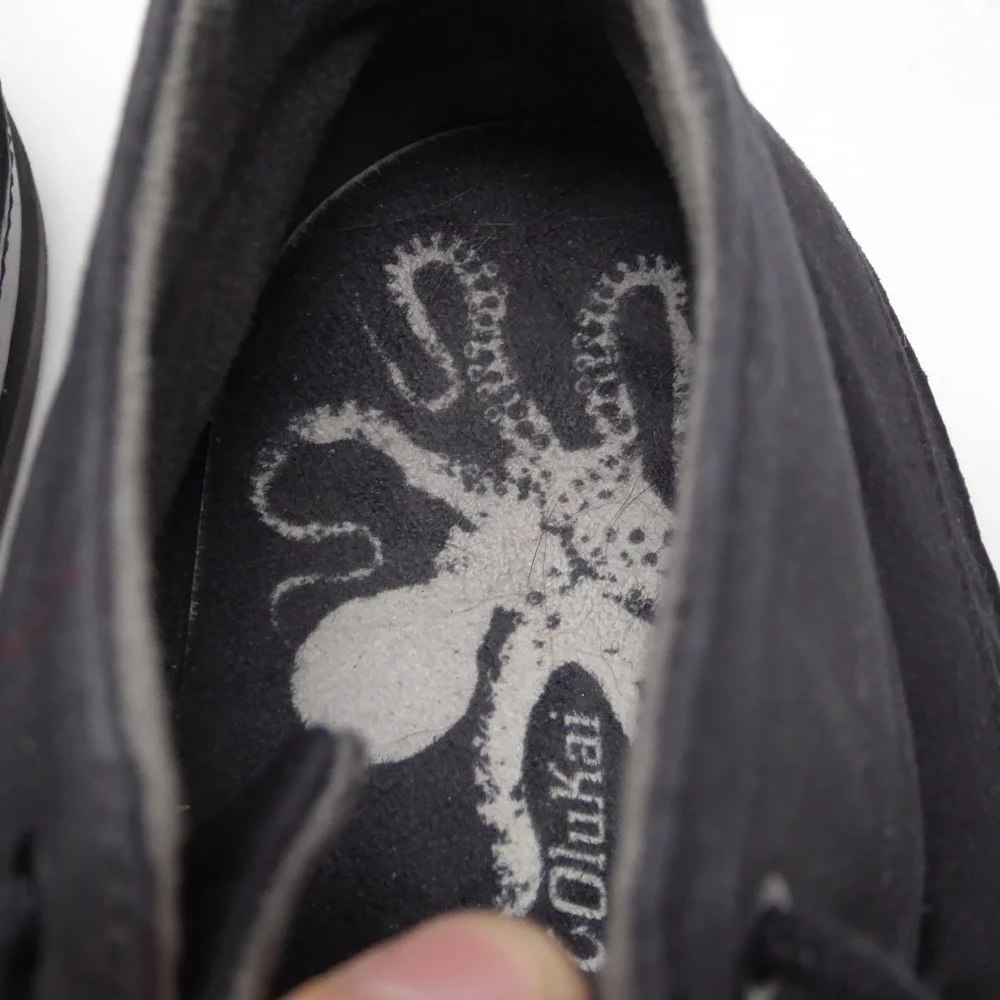 OluKai Mens Nalukai Kapa Boot Black Textile Chukka 10.5